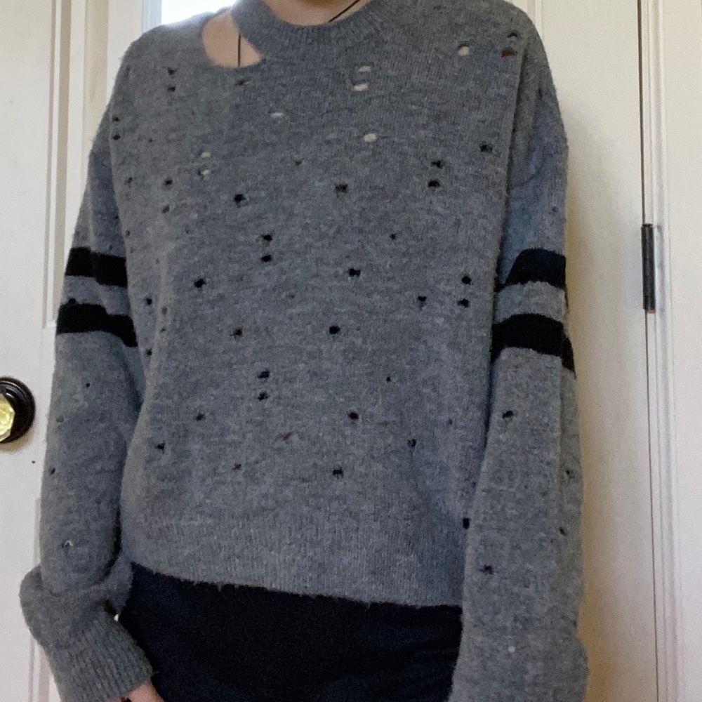 Distressed TopShop Sweater